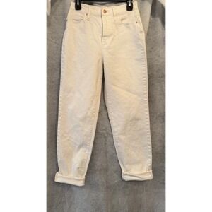 Universal Thread 90s Vintage Straight Jeans Ecru Size 4R